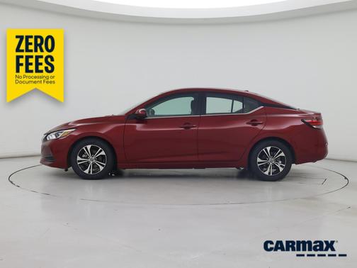 Red 2023 Nissan Sentra SV