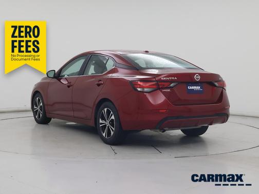 Red 2023 Nissan Sentra SV