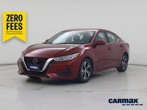 Red 2023 Nissan Sentra SV