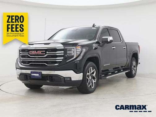 Black 2022 GMC Sierra 1500 SLT