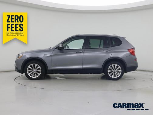 Gray 2015 BMW X3 XDrive28i
