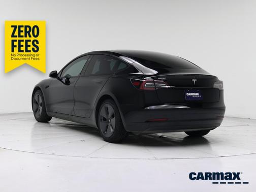 Black 2021 Tesla Model 3 Standard Range Plus
