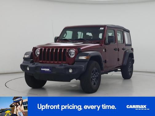 Burgundy 2021 Jeep Wrangler Unlimited Sport