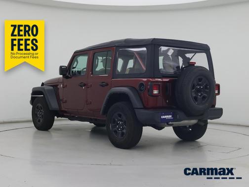 Burgundy 2021 Jeep Wrangler Unlimited Sport