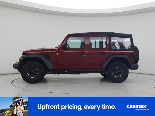 Burgundy 2021 Jeep Wrangler Unlimited Sport