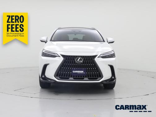 White 2025 Lexus NX 350h Luxury