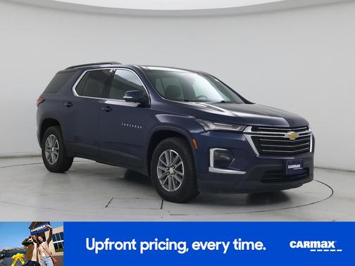 Blue 2022 Chevrolet Traverse LT Leather