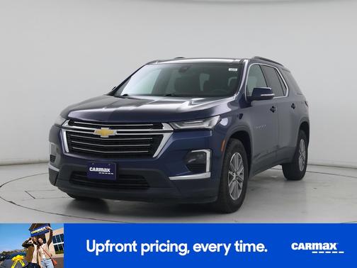 Blue 2022 Chevrolet Traverse LT Leather