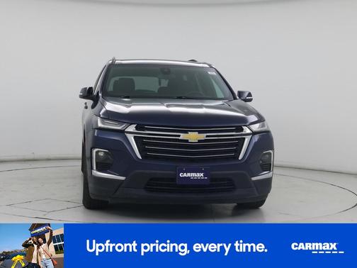 Blue 2022 Chevrolet Traverse LT Leather
