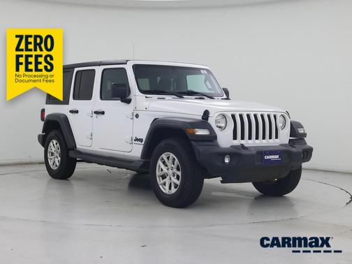 White 2023 Jeep Wrangler Unlimited Sport S