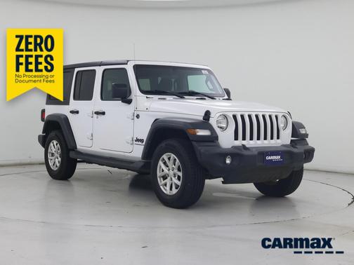 White 2023 Jeep Wrangler Unlimited Sport S