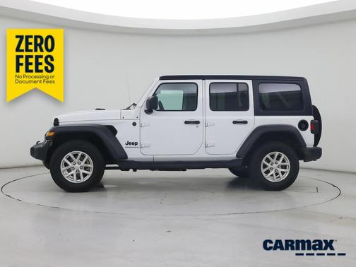White 2023 Jeep Wrangler Unlimited Sport S