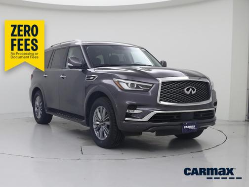 Gray 2024 INFINITI QX80 Luxe