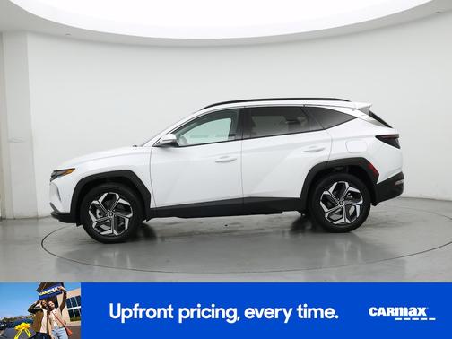 White 2024 Hyundai TUCSON Hybrid Limited