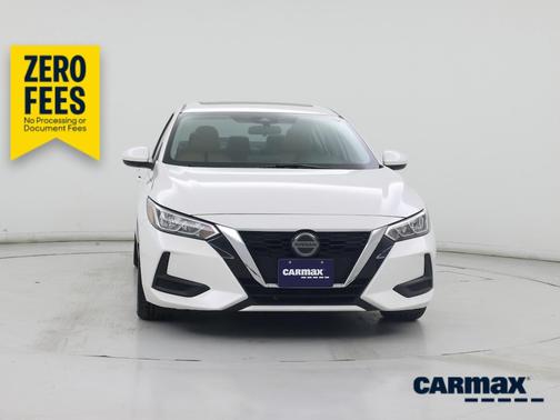White 2023 Nissan Sentra SV