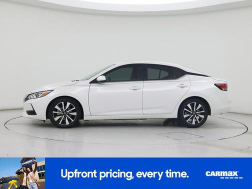 White 2023 Nissan Sentra SV