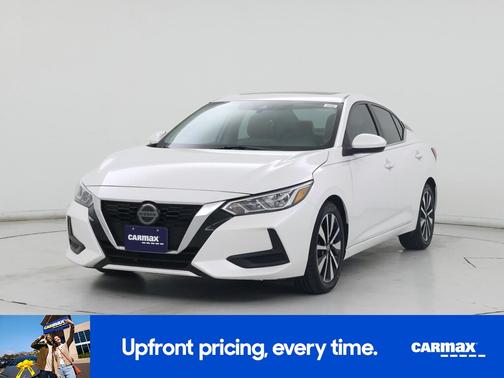 White 2023 Nissan Sentra SV