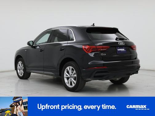 Black 2025 Audi Q3 S-Line Premium