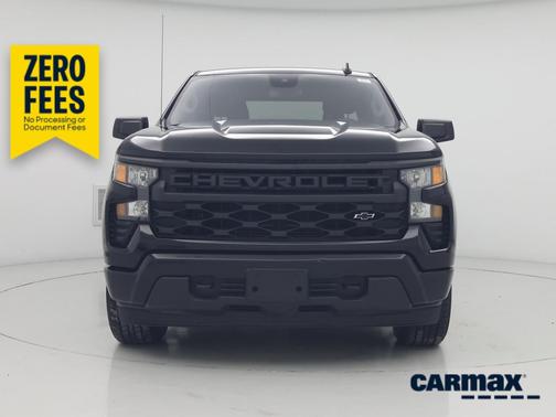 Black 2023 Chevrolet Silverado 1500 Custom