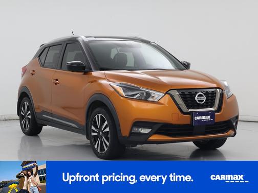 Orange 2020 Nissan Kicks SR