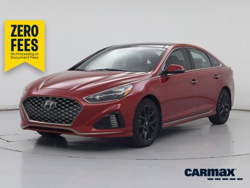 Red 2019 Hyundai SONATA Limited