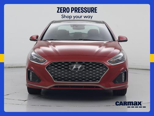 Red 2019 Hyundai SONATA Limited