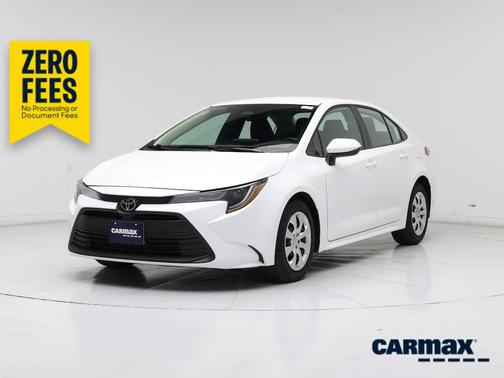White 2025 Toyota Corolla LE