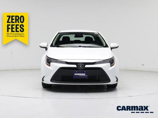 White 2025 Toyota Corolla LE