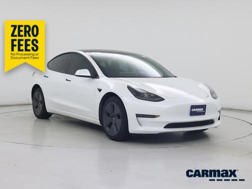 White 2023 Tesla Model 3
