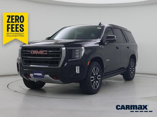 Black 2022 GMC Yukon AT4