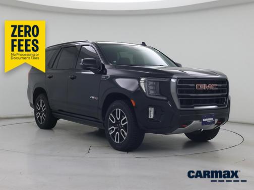 Black 2022 GMC Yukon AT4