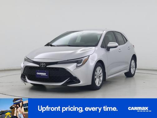 Silver 2024 Toyota Corolla Hatchback SE