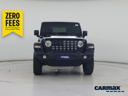 Black 2021 Jeep Wrangler Sport S