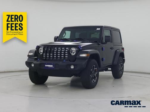 Black 2021 Jeep Wrangler Sport S
