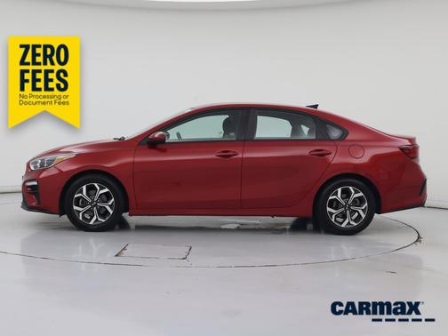 Red 2020 Kia Forte LXS