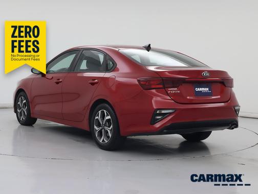 Red 2020 Kia Forte LXS