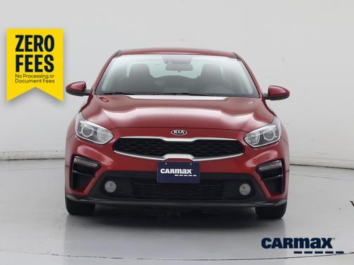 Red 2020 Kia Forte LXS