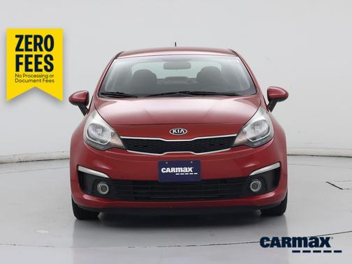 Red 2017 Kia Rio EX