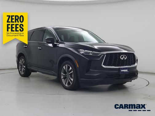 Black 2023 INFINITI QX60 Pure