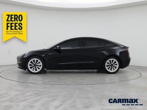 Black 2023 Tesla Model 3