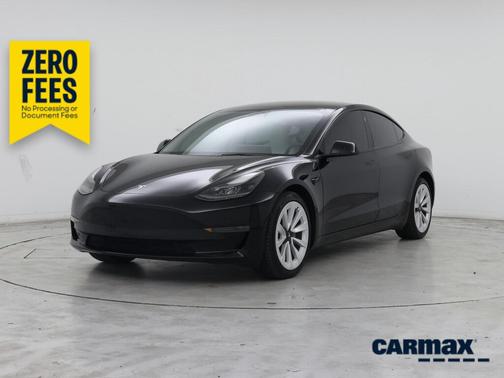 Black 2023 Tesla Model 3