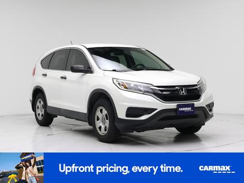 White 2015 Honda CR-V LX