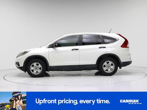 White 2015 Honda CR-V LX