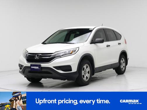White 2015 Honda CR-V LX