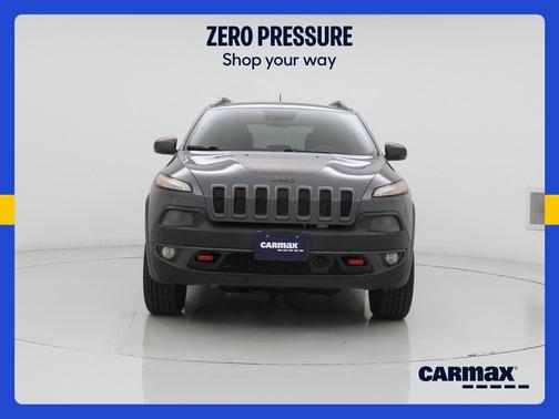 Gray 2014 Jeep Cherokee Trailhawk
