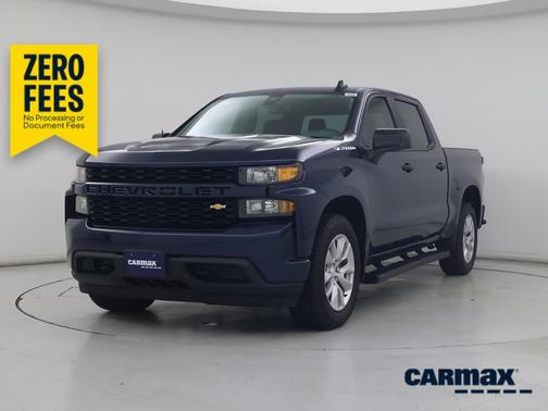 Blue 2022 Chevrolet Silverado 1500 Limited Custom