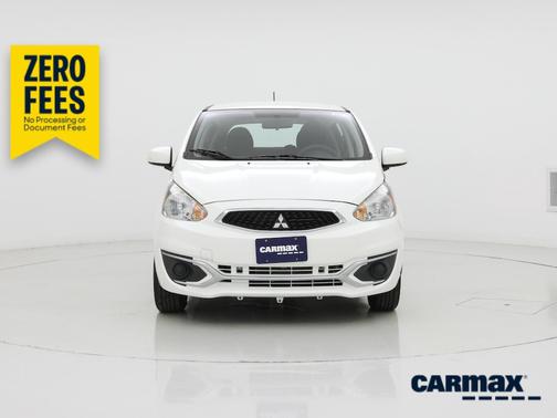 White 2020 Mitsubishi Mirage ES