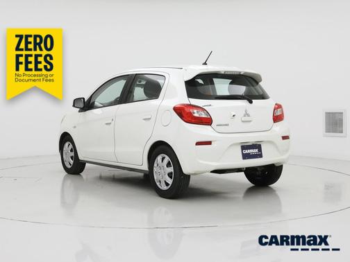 White 2020 Mitsubishi Mirage ES
