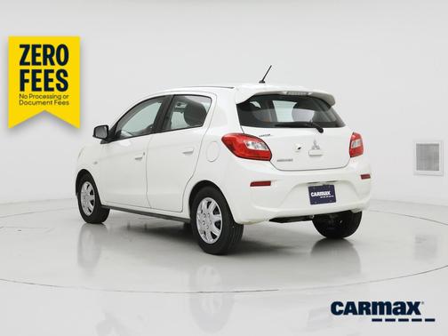 White 2020 Mitsubishi Mirage ES