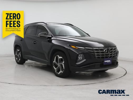 Black 2023 Hyundai TUCSON Limited